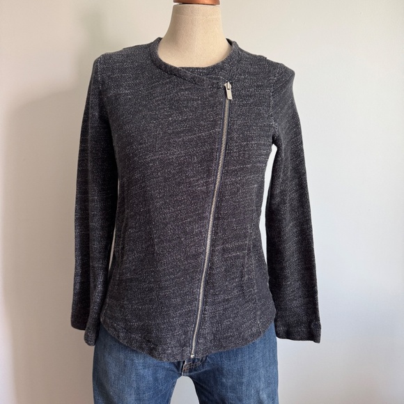 Tommy Hilfiger - Blue Zipped Long Sleeve Cardigan - Picture 3 of 12